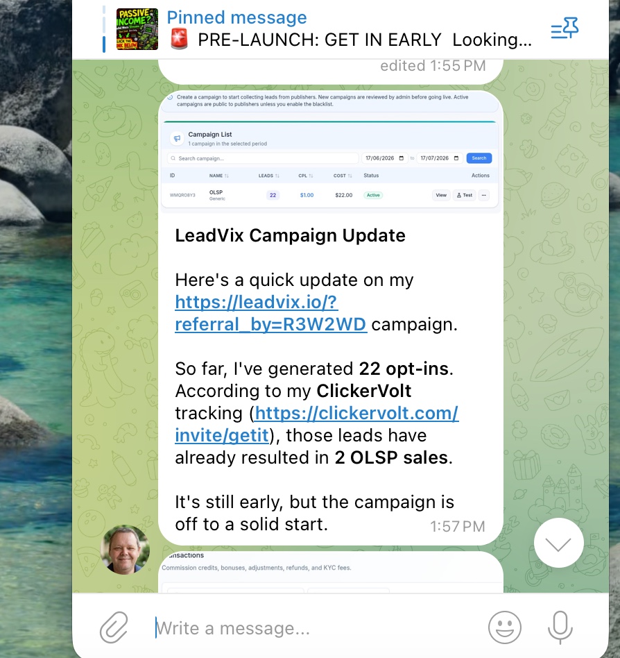 LeadVix campaign update
